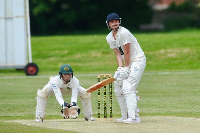 Action from Goring CC's win at Chippingdale in the Sussex Cricket League Division 4 West