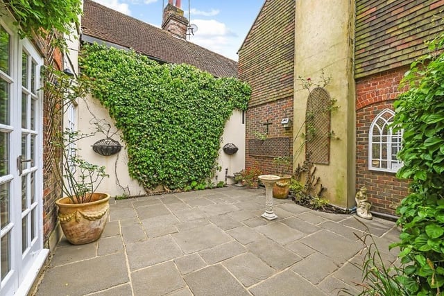 This town house really is quite special, converted from the former court house in Steyning. It has come on the market with estate agent Hamilton Graham at £1.6million.