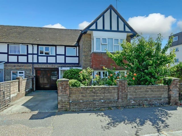 This spacious 1930s property is just a short stroll away from the seafront