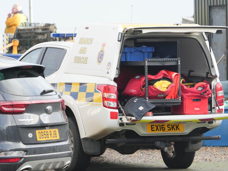 Dozens of emergency service personnel joined a large-scale search and rescue operation off the coast in Selsey.