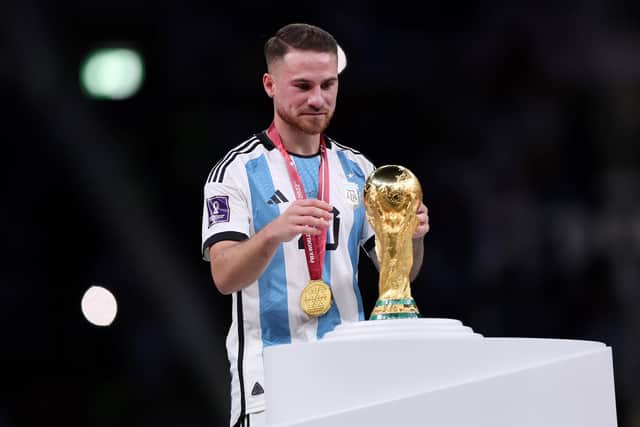 Brighton & Hove Albion CEO Paul Barber is expecting midfielder Alexis Mac Allister to garner ‘even more’ interest from the world’s top club after his star turn at the 2022 FIFA World Cup for Argentina. Picture by Clive Brunskill/Getty Images