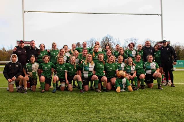 Horsham's two women's squads play at the club on the same day for the first time