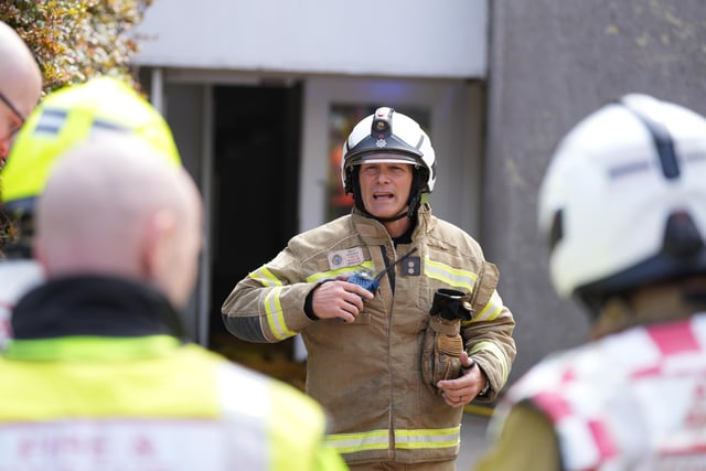 West Sussex Fire and Rescue Service said firefighters have completed a training exercise at Goodwood House to ‘test their procedures in the event of a major incident’.