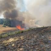 East Sussex Fire and Rescue Service was called to the fire in Battle
