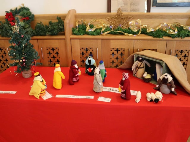 St Clements Church Christmas Tree Festival. Picture by Kevin Boorman