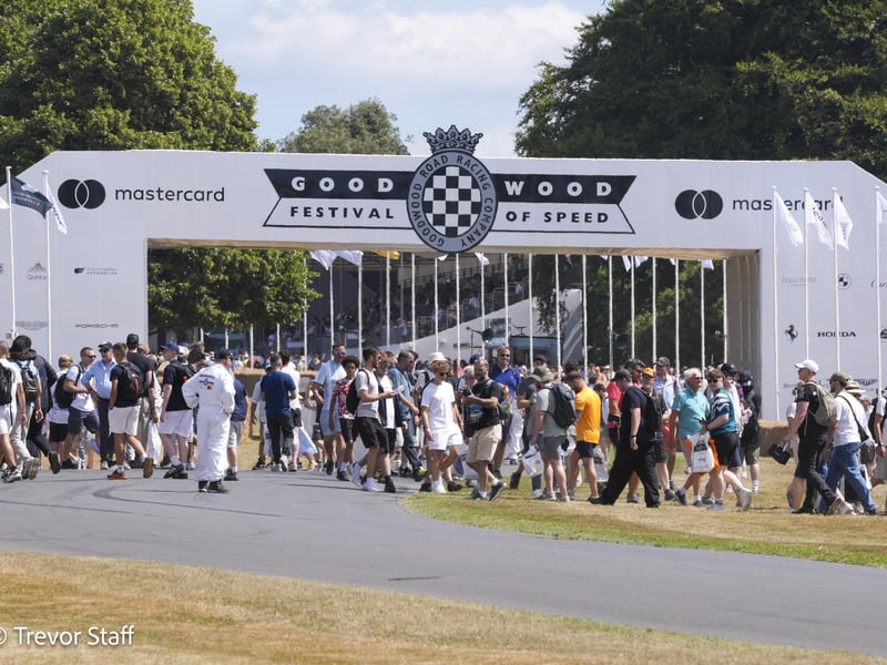 Opening day of 2025 Festival of Speed at Goodwood