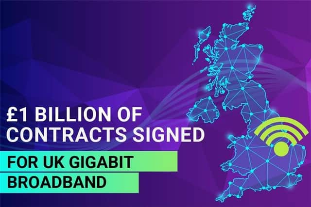 Lightning-fast broadband will be delivered to tens of thousands of Sussex homes and businesses after a £100 million contract was signed under the government’s national Project Gigabit rollout. Picture contributed