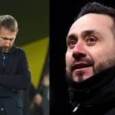 Graham Potter and Roberto De Zerbi have had differing fortunes ever since the former joined Chelsea and the latter was appointed at Brighton and Hove Albion