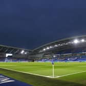 Amex Stadium, the home of Brighton and Hove Albion Football Club. (Photo by Clive Rose/Getty Images)