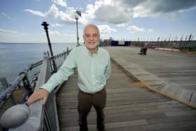 Eastbourne Borough Council leader David Tutt on Eastbourne Pier