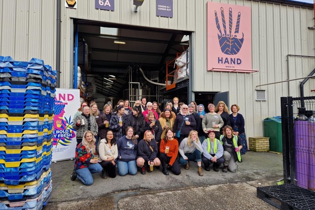 Worthing brewery Hand Brew Co ran a fantastic International Women's Day brewing event, attracting women involved in the brewing industry from far and wide.