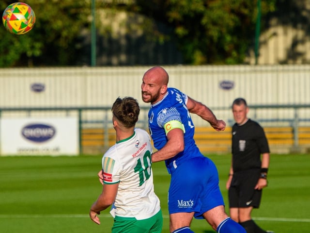 Action from AFC Totton v Bognor Regis Town, July 2023