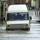 The banks of the River Ouse burst on October 12, 2000, which lead to flooding that devastated Lewes. Photo: Iconic Media Group