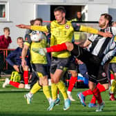 Eastbourne Borough and Maidenhead battle for supremacy at York Road | Picture: Lydia Redman