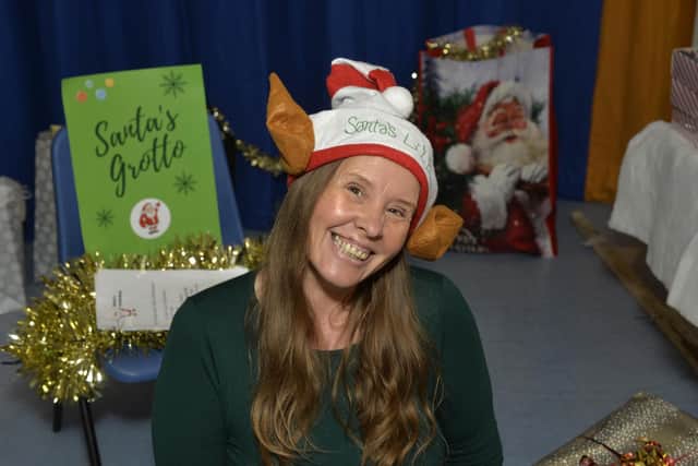 Eastbourne woman creates Santa Workshop to bring a smile to faces this festive period - Sharon Collins (Pic by Jon Rigby)