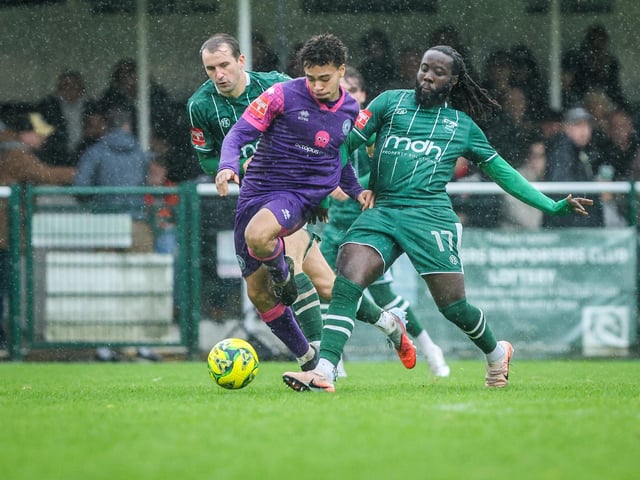 Leatherhead v Eastbourne Borough, FA Trophy first round