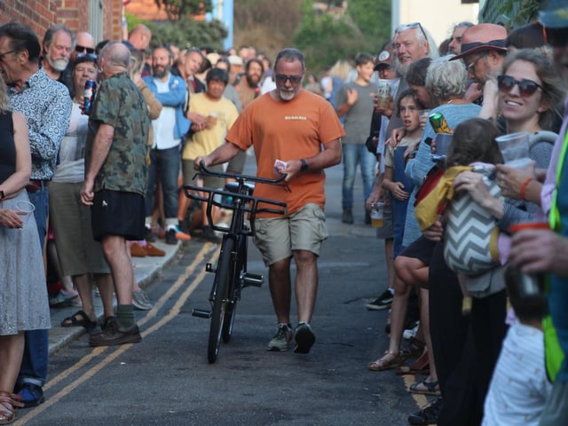 Hastings Old Town Carnival Week 2022: Bike Race. Photo by Roberts Photographic.