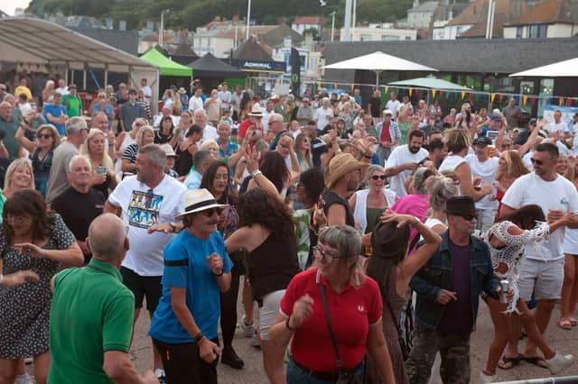 Hastings Old Town Carnival Week: Nearly on the Beach Concert. Pic by Frank Copper.