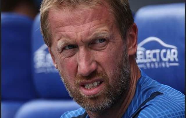 Brighton and Hove Albion boss Graham Potter will rethink his plans for their Premier League opener at Manchester United