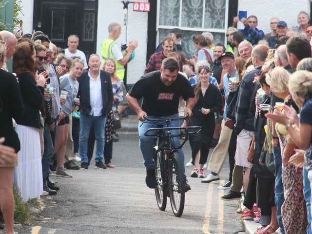 Hastings Old Town Carnival Week 2023: Bike Race. Photo by Roberts Photographic.
