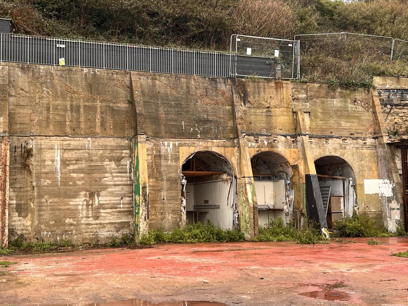 The site of the former amusement arcade in George Street, Hastings. Picture taken on October 27, 2026