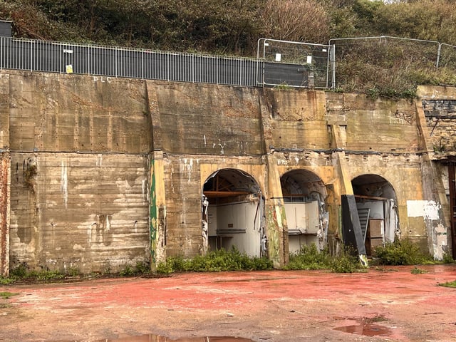The site of the former amusement arcade in George Street, Hastings. Picture taken on October 27, 2026