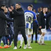 Roberto De Zerbi will be hoping to end this terrible run and return his Brighton side to winning ways.