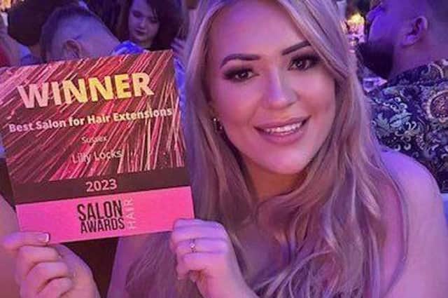 West Sussex Lady wins Best Hair extensions