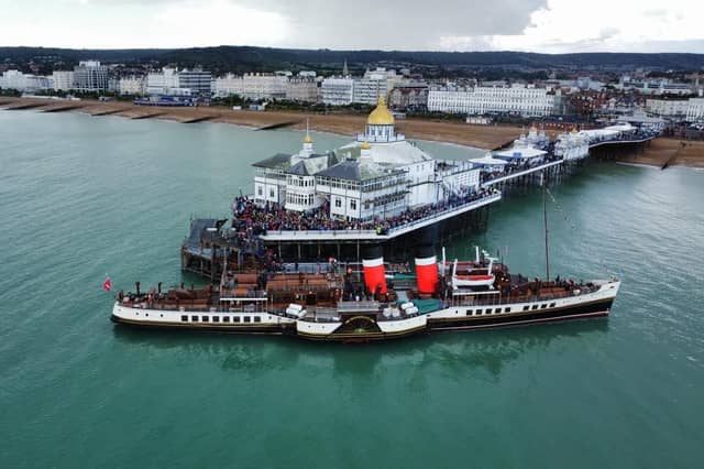 Waverley will sail from Eastbourne Pier on September 21 and 22.