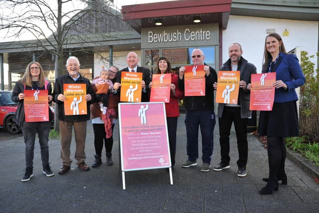 Launch of Crawley Borough Council's Winter Warmers scheme.