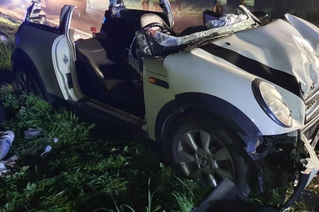 Keisha Barnes, 39, lost control of her vehicle and caused a serious head-on collision near Bognor Regis – leaving her passenger with life-changing injuries.