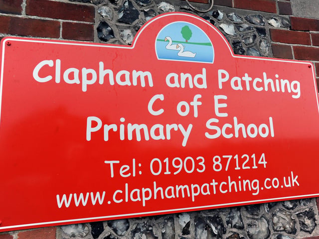 The old school sign