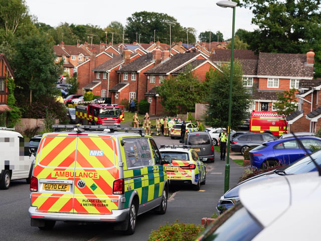 A building in Haywards Heath was evacuated last night (Monday, August 7) following a suspected ‘hazardous materials incident’.