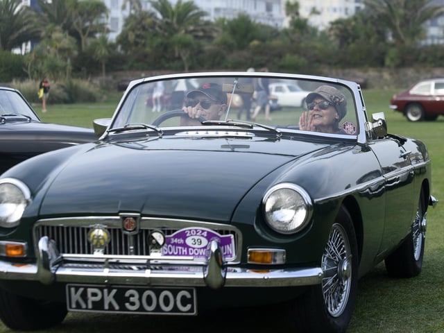 MG owners South Downs Run 2024 (Photo by Jon Rigby)