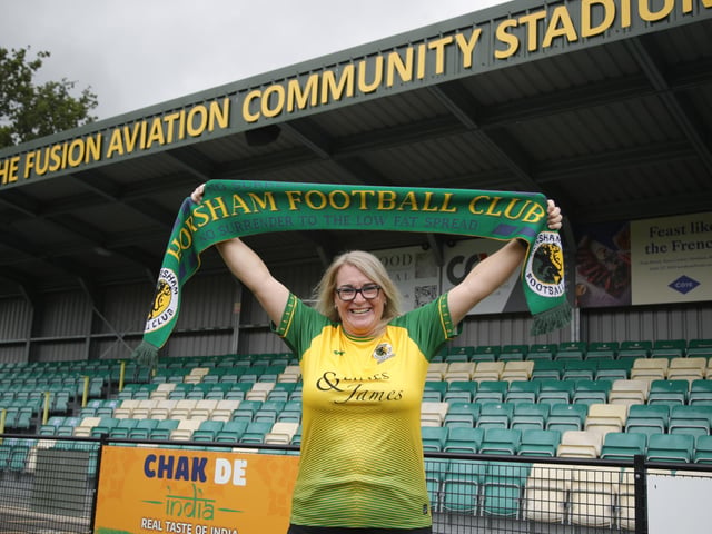 Horsham FC have launched their new home kit for the 2025-26 campaign – with a little help from the club’s volunteers, players, staff and loyal supporters.