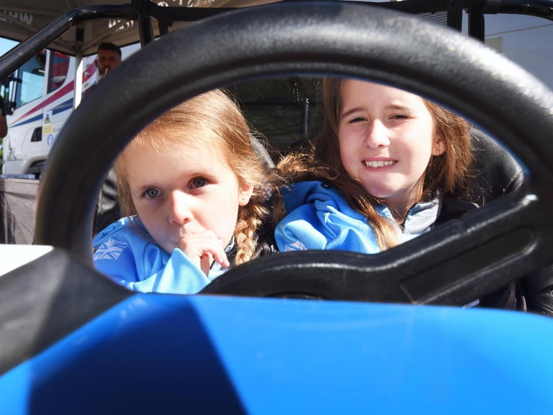 Eastbourne and District Armed Forces Day show, June 24 2023. Solent Stars Wheels and Thrills Extreme Team.