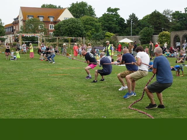 The tug of war challenge