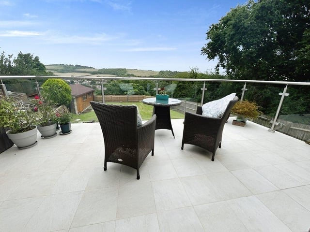 This stunning detached house in Mill Lane, High Salvington, has breathtaking countryside views. The four-bedroom property is on the market with Jacobs Steel priced at £925,000