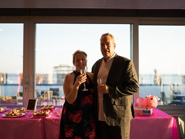 Joanna Hunter and Steve Cusack started Piglets Pantry