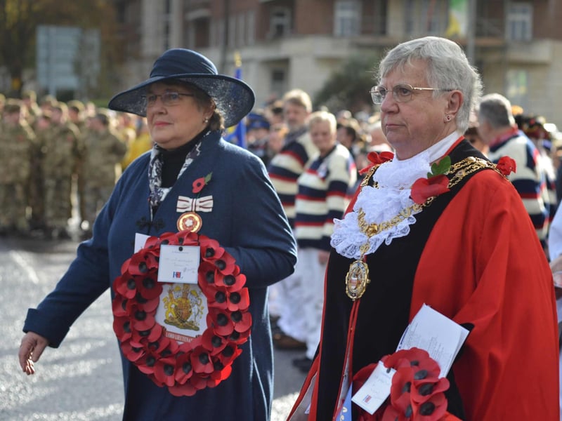 Eastbourne Remembrance Sunday on November 9 2025.