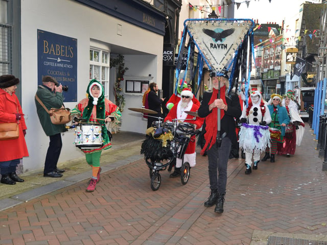 Hastings Old Town Christmas 2023.