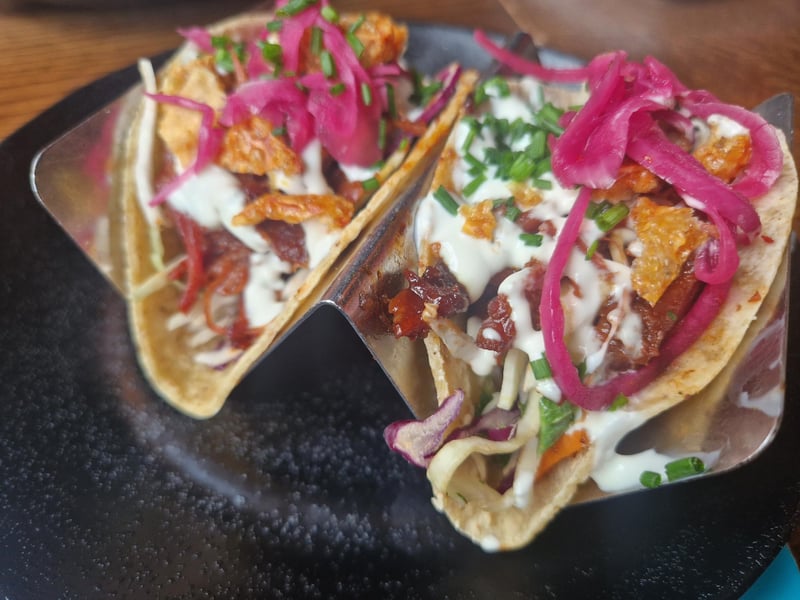 Ham Hock Tacos at Wahaca Brighton