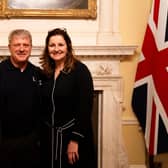 Two local people who help keep Eastbourne safe were invited to Downing Street by the town’s MP Caroline Ansell for the Local Community Safety Champions’ reception. Picture: Caroline Ansell