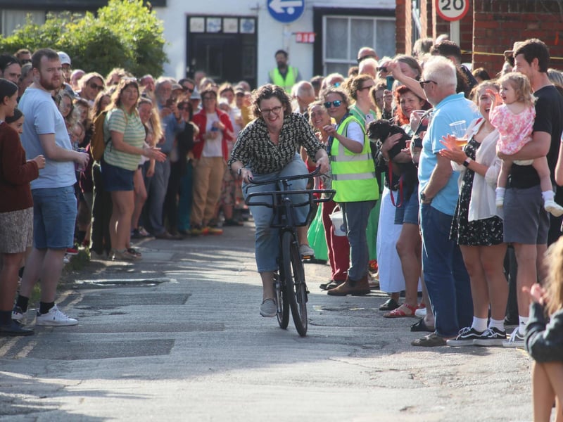 Hastings Old Town Carnival Week 2024: Bike Race. Photo by Roberts Photographic.