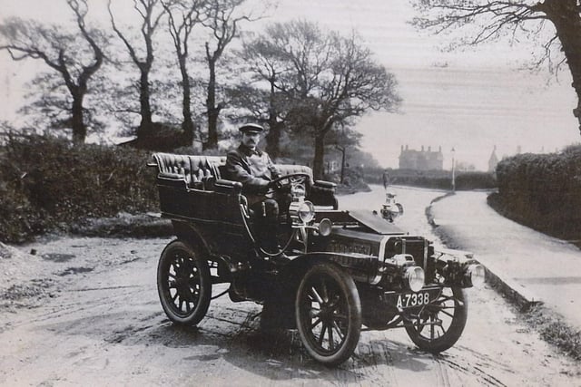 It is said that Sir Hubert Parry was one of the first people to have a car in Rustington. He often drove it too fast and was fined for speeding!