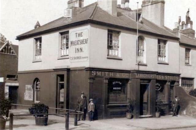 The Wheatsheaf - the first pub to be built in the Bohemia area of Hastings