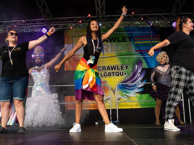 Crawley Pride 2022 - Picture by Geoff Nichols Photography | Instagram @geoffnphoto | Twitter @geoffnicphoto