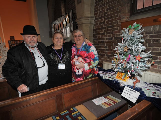 Christmas Tree Festival 2024 at St Michael & All Angels, Glassenbury Drive, Bexhill.