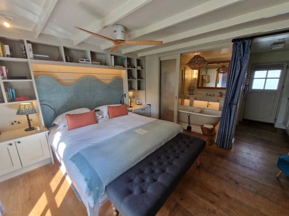 The Gallivant, in East Sussex, is a boutique hotel across from the stunning dunes at Camber Sands
