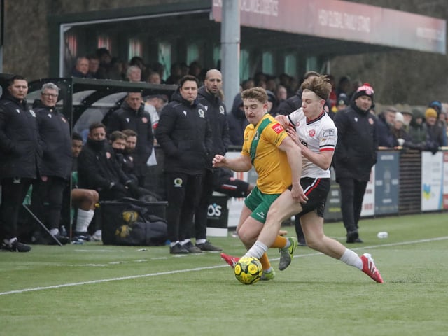 Promotion-chasing Horsham FC were held to a 1-1 draw at home by visiting Chatham Town